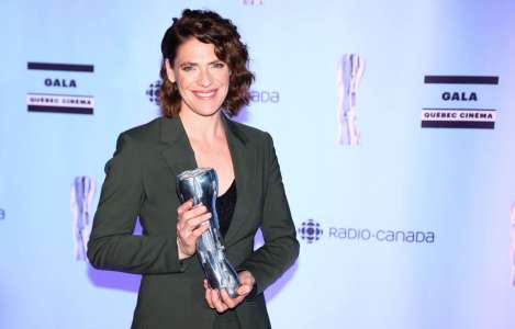 Hélène Florent aux oiseaux au ​Gala Québec Cinéma