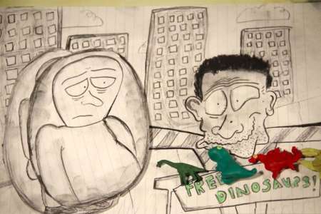 Regarder: Le court doc maladroit dessiné à la main de Jack Dunphy ‘Brontosaurus’