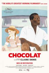 Nouvelle bande-annonce de restauration 4K pour le premier long métrage de Claire Denis “Chocolat”