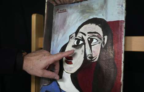 Une famille italienne qui avait trouvé un tableau dans les ordures espère un Picasso