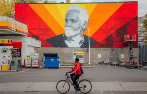 Hommage mural à Jean-Marc Vallée 
