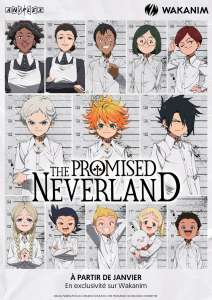 L’anime The Promised Neverland en simulcast chez Wakanim en janvier 2019 !