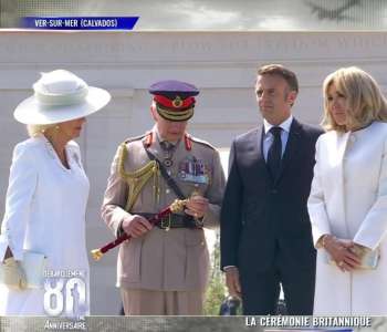 Brigitte Macron et Camilla : looks parfaitement assortis pour les 80 ans du D-Day, seules trois divergences notables