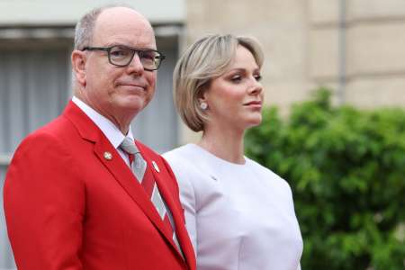 Charlene et Albert de Monaco : 