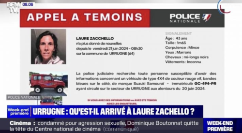 Disparition de Laure Zacchello, 43 ans, au Pays basque : cette question bouleversante de sa fille de 5 ans