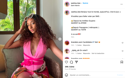 Miss France 2025 : qui est Sasha Bique, la sublime Miss Saint-Martin - Saint-Barthélémy ?