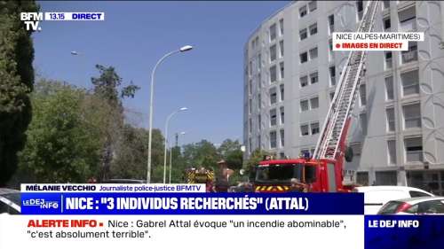 Incendie à Nice : 