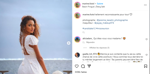 Miss France 2025 : qui est Marine Futol, la sublime Miss Réunion ?