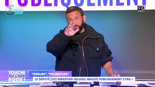 Cyril Hanouna, une “ordure” : l’animateur fait une annonce fracassante dans TPMP, Sébastien Delogu dans sa ligne de mire