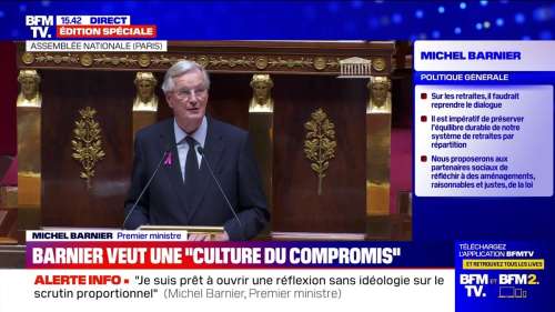 Michel Barnier : cette petite blague à l’attention des députés LFI n’a fait rire que le Premier ministre