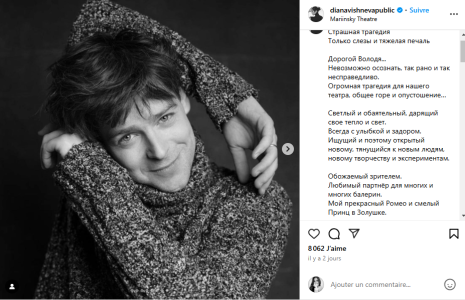 Vladimir Shklyarov : le danseur superstar est mort à 39 ans, son décès résonne lourdement avec celui de Liam Payne