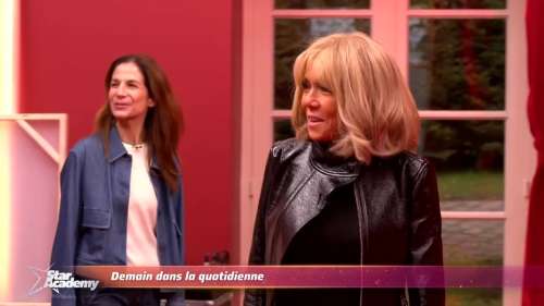 Brigitte Macron : elle vole la lumière aux élèves de la Star Academy 2024 en tenue décontractée jean et cuir