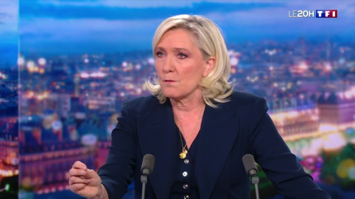 “Madame !” : Marine Le Pen poussée dans ses retranchements par Anne-Claire Coudray, elle élève le ton