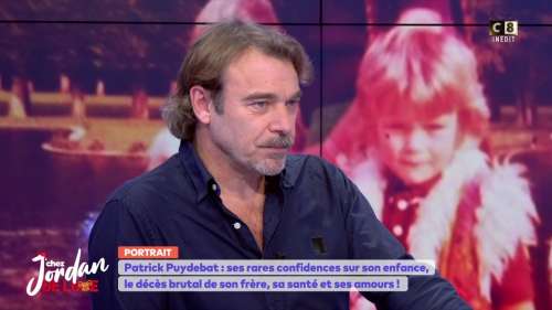 “Vous m’avez cueilli” : gros blanc en plateau, Patrick Puydebat ému aux larmes se voit obligé de parler de la mort de son frère