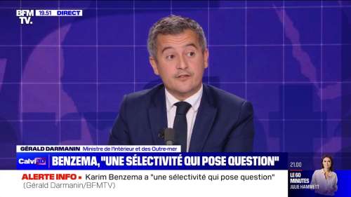 Karim Benzema : Gérald Darmanin persiste et signe, ce parallèle avec Dominique Bernard provoque un tollé