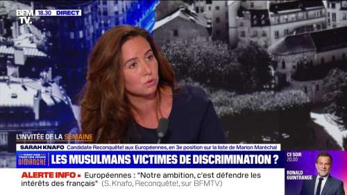 Sarah Knafo se paye Benjamin Duhamel en direct, cette question sur son couple avec Eric Zemmour qui n’est pas passée