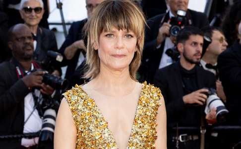 Cannes 2024 : Marina Foïs ose les strass et paillettes, on ne voyait qu’elle sur la Croisette