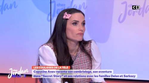 Capucine Anav : “trois fois par semaine”, sa comparaison édifiante entre les clans Delon et Sarkozy