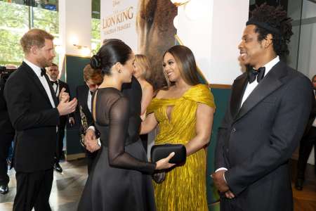 Meghan et Harry : leur demande éhontée sur le tapis rouge a même gêné Beyoncé et elle a eu du mal à le cacher