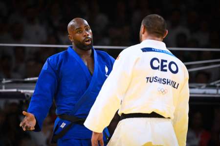 JO 2024 : début de bagarre pour Teddy Riner, son adversaire pas loin du gros dérapage