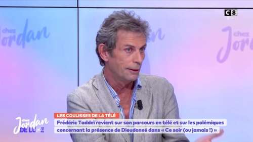 “Je ne veux pas que vous…” : Frédéric Taddeï séparé de Claire Nebout ? Son embarras palpable en pleine interview