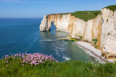 Etretat : ils voient un reportage sur les falaises à la télévision et prennent une décision lourde de sens