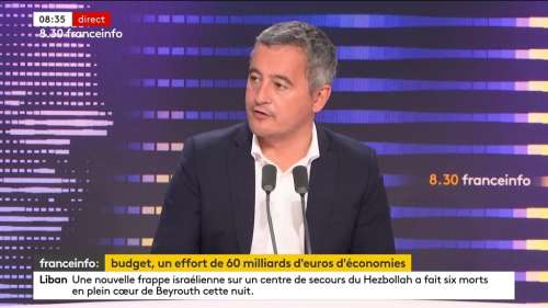  «Gérald Darmanin provoque la stupeur de journalistes sur Franceinfo avec une déclaration surprise»