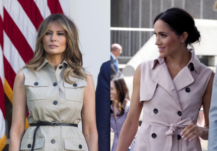 Mode : Meghan Markle et Melania Trump ont plus en commun qu’elles ne le pensent (photos)