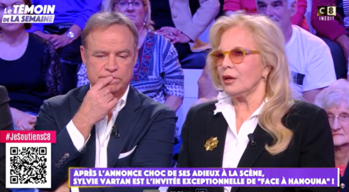 “Ah bon ?” : Sylvie Vartan nage en plein malaise sur le plateau de Cyril Hanouna, elle ne mâche pas ses mots