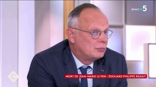 Mort de Jean-Marie Le Pen : Edouard Philippe ne tourne pas autour du pot, “aucune sympathie”