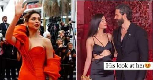 Deepika Padukone a trollé pour sa robe inconfortable à Cannes 2022 ;  Hrithik Roshan-Saba Azad officialise et plus encore