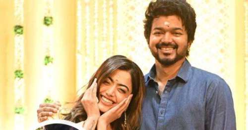 La photo de Rashmika Mandanna et Thalapathy Vijay des décors devient VIRALE;  les fans de ce dernier sont gaga de son look [View Tweets]