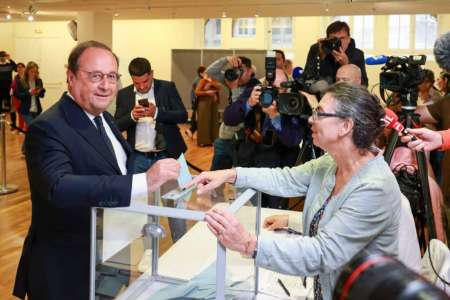 Législatives : la tenue de Julie Gayet pour aller voter avec François Hollande fait polémique