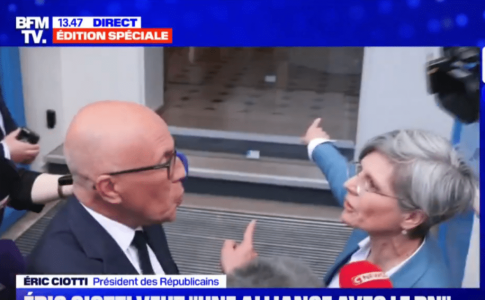 « Honte à vous ! », Sandrine Rousseau croise Eric Ciotti en pleine rue et l’humilie après son alliance avec le RN