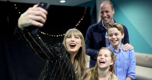 Incroyable mais vrai, le prince William s’éclate avec Taylor Swift : Charlotte et Louis, fans aux anges