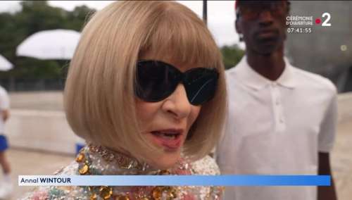 Paris 2024 : Anna Wintour humiliée sur France 2, la papesse de la mode renommée comme jamais