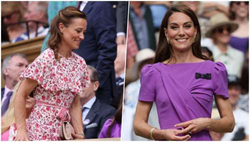 Kate Middleton applaudie à Wimbledon… oui, mais sa sœur Pippa a tenté lui voler la vedette dans une tenue parfaite