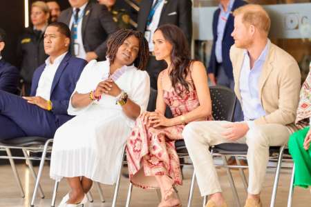 Le prince Harry et Meghan Markle entament une visite de quatre jours en Colombie