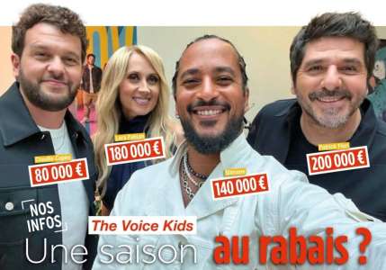 Exclu - The Voice Kids : quels sont les salaires des coachs cette année ?