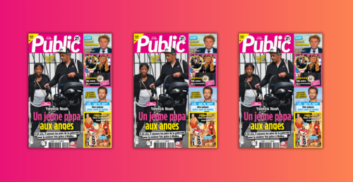 Yannick Noah : un jeune papa aux anges... Plus d’infos dans le magazine Public de cette semaine !