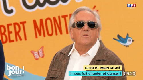 Gilbert Montagné : la maladresse de Bruce Toussaint face au chanteur, 