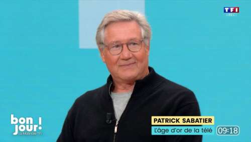 Patrick Sabatier de retour sur TF1 : il n’a pas pris une ride