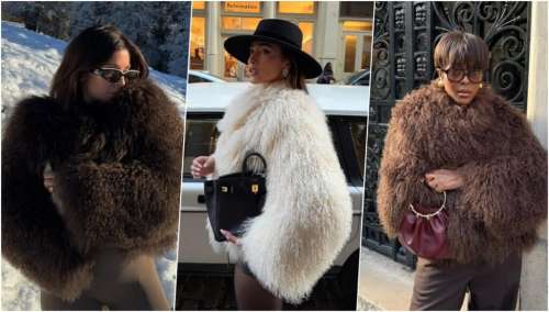 Tendance shearling : on a trouvé le dupe parfait de ce manteau en peau de mouton que toutes les influenceuses s'arrachent !