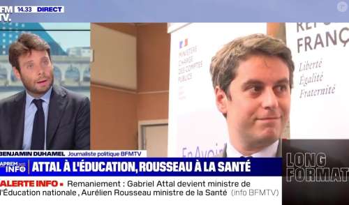 Remaniement : À 34 ans, Gabriel Attal prend du galon... à la place d'un ministre très discret