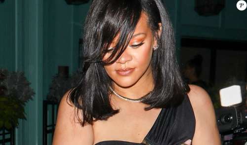 Rihanna sublime en robe fendue pour l'anniversaire de son chéri Asap Rocky, un couple chic et looké