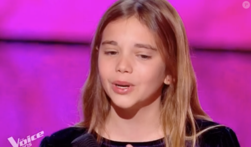 Une candidate de 11 ans de The Voice Kids révèle que son corps 