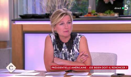 Anne-Elisabeth Lemoine et son équipe face à une invitée qui craque en direct et s'excuse, la voix en sanglots