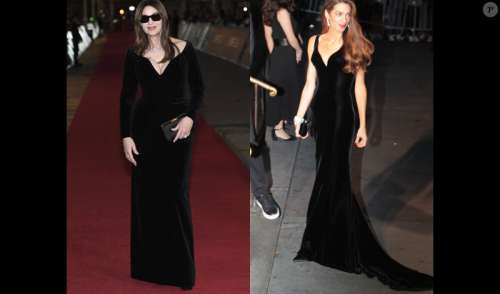 DUEL DE LOOKS Monica Bellucci vs Amal Clooney, qui remporte le match avec cette tenue en velours très glamour ?