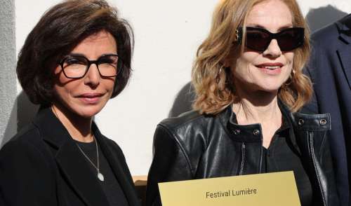 Pluie de stars au festival Lumière à Lyon : Isabelle Huppert prend la pose aux côtés de Rachida Dati et Anthony Delon