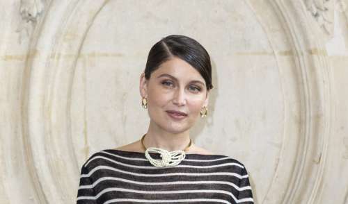 PHOTOS Laetitia Casta mise sur une subtile transparence, Beatrice Borromeo flamboyante et satinée : l'élégance à son paroxysme pour Dior